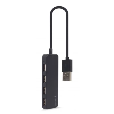 Kép 2/3 - Gembird UHB-U2P4-06 4-portos USB2.0 HUB Black
