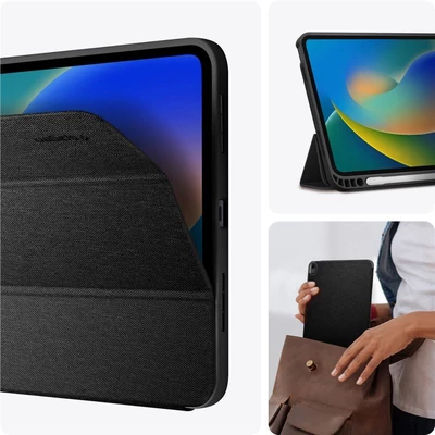 Kép 5/5 - Spigen Urban Fit, black - iPad 10.9" 2022