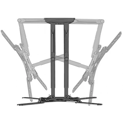 Kép 5/15 - Gembird WM-60ST-01 Full-motion TV wall mount 32”-60” Black