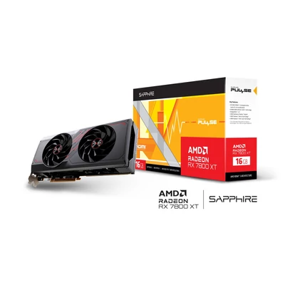 Kép 3/9 - Sapphire Radeon RX 7800XT 16GB DDR6 Pulse