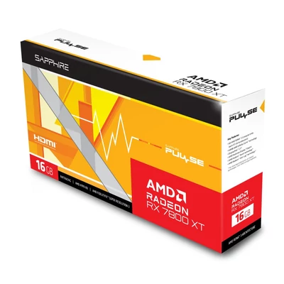 Kép 9/9 - Sapphire Radeon RX 7800XT 16GB DDR6 Pulse