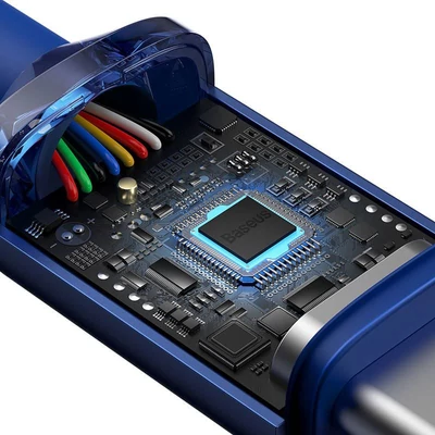 Kép 4/5 - Baseus Crystal Shine USB-C Cable 1,2m Blue