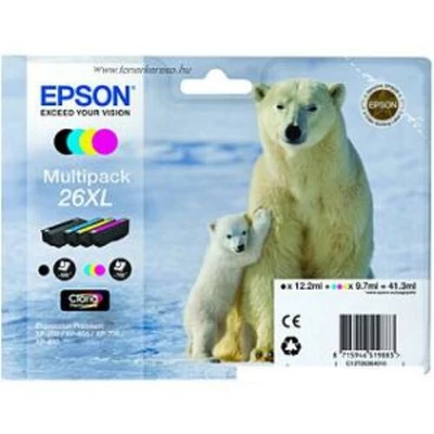 Epson T2636 eredeti tintapatron multipack