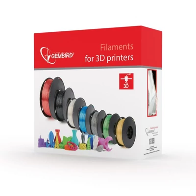 Kép 3/3 - Gembird PLA+ zöld filament 1,75mm 1000g (3DP-PLA+1.75-02-G)