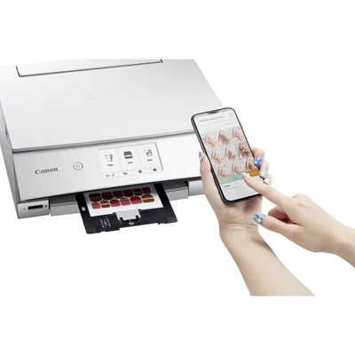 Kép 4/6 - Canon Pixma TS8351a Wireless Tintasugaras Nyomtató/Másoló/Scanner fehér
