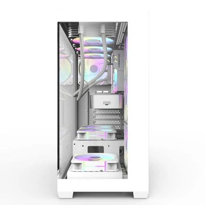 Kép 3/7 - darkFlash DS900 Aquarium Tempered Glass White