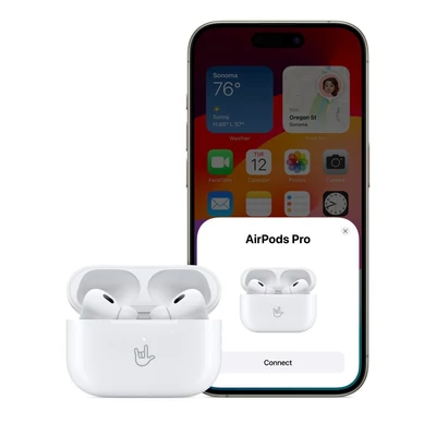 Kép 7/7 - Apple AirPods Pro2 with MagSafe Case USB-C White