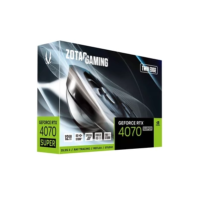 Kép 8/8 - Zotac GeForce RTX4070 12GB DDR6X Super Twin Edge videókártya