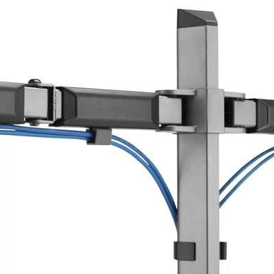 Kép 5/6 - White Shark GMS-3206 Tutankhamun dual gaming monitor stand 17"-32"