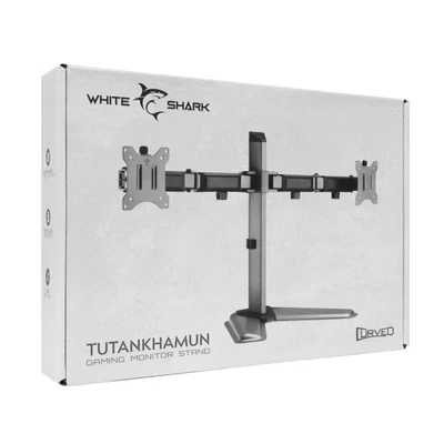 Kép 6/6 - White Shark GMS-3206 Tutankhamun dual gaming monitor stand 17"-32"