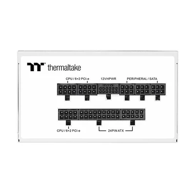 Kép 5/6 - Thermaltake 850W 80+ Gold Toughpower GF A3 Snow