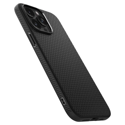 Kép 11/19 - Spigen iPhone 15 Pro Case Liquid Air Matte Black