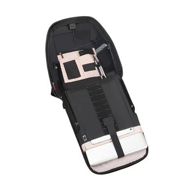 Kép 2/6 - Samsonite Securipak S Anti-Theft Laptop Backpack 14,1" Black Steel
