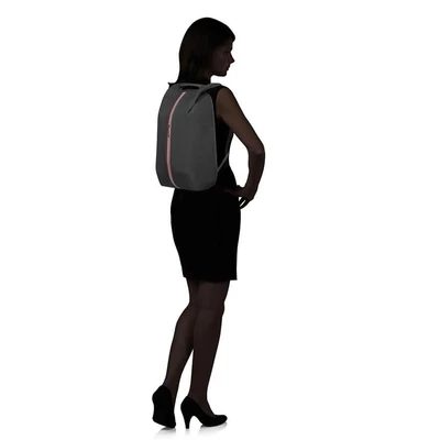 Kép 3/6 - Samsonite Securipak S Anti-Theft Laptop Backpack 14,1" Black Steel