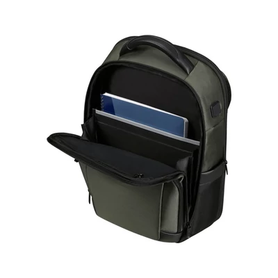 Kép 3/5 - Samsonite PRO-DLX 6 hátizsáz 15.6" - Zöld