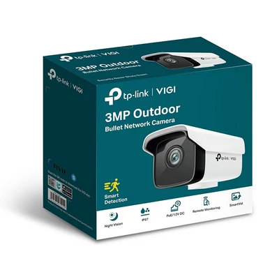 Kép 3/4 - TP-Link VIGI C300HP (6mm) 3MP Outdoor Bullet Network kamera