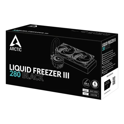Kép 6/6 - Arctic Liquid Freezer III 280 Black