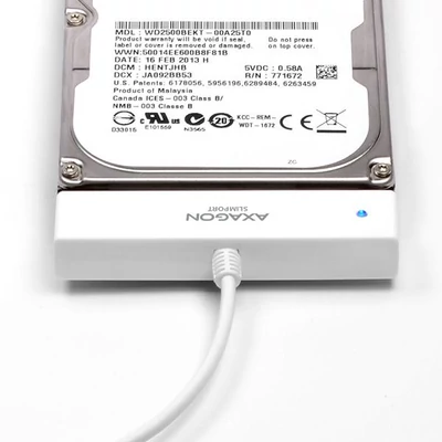 Kép 7/11 - AXAGON ADSA-1S 2,5" USB2.0 HDD SATA fehér