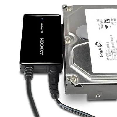 Kép 2/8 - AXAGON ADSA-FP3 USB3.0 2,5"/3,5"/5,25" HDD/SSD/ODD adapter