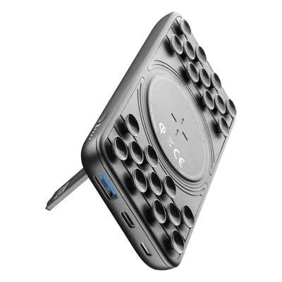 Kép 2/3 - Cellularline Octopus Wireless Powerbank 10000 mAh Black