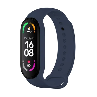 Kép 2/2 - FIXED Silicone Strap for Xiaomi Band 7/ Mi Band 6/ Mi Band 5 Blue