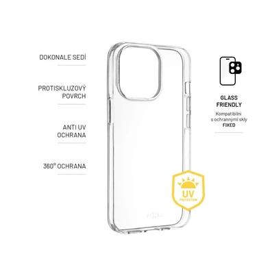 Kép 2/4 - FIXED Slim AntiUV for Apple iPhone 15 Pro, clear