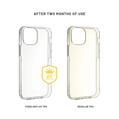 Kép 3/4 - FIXED Slim AntiUV for Apple iPhone 15 Pro, clear