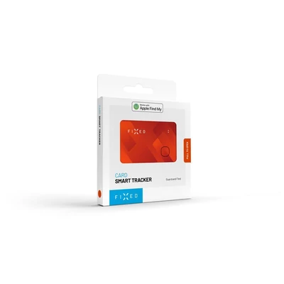 Kép 4/4 - FIXED Smart tracker Tag Card with Find My support Wireless Charging Orange