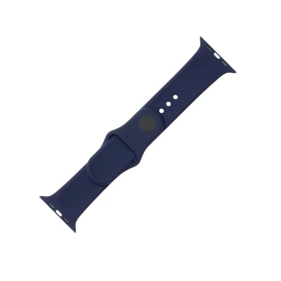 Kép 3/5 - FIXED Szilikon strap Apple Watch 42 mm/44 mm Kék