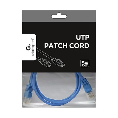 Kép 5/5 - Gembird CAT5e U-UTP Patch Cable 1m Blue