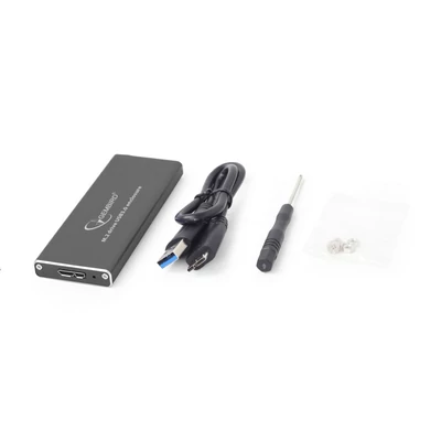 Kép 2/4 - Gembird EE2280-U3C-01 M.2 drive USB3.0 enclosure Black