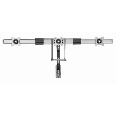 Kép 3/8 - Gembird MA-WA3-01 Wall mounted adjustable monitor arm for 3 monitors 17"-27" Black