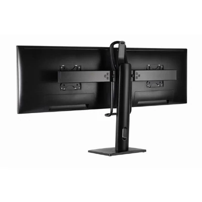 Kép 7/12 - Gembird MS-D2-01 Double monitor desk stand height adjustable