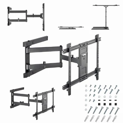 Kép 9/10 - Gembird WM-80ST-05 TV fali konzol 37"-80" fekete