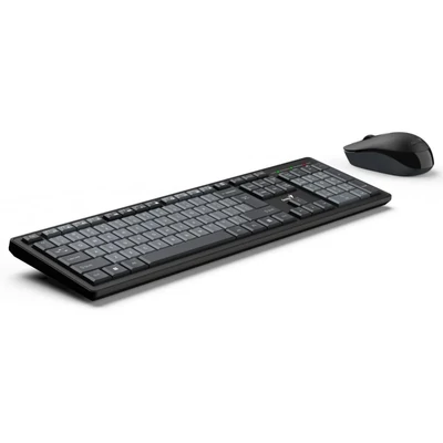 Kép 3/9 - Genius Smart KM-8200 Dual Color vezeték nélküli billentyűzet + egér fekete/szürke HU