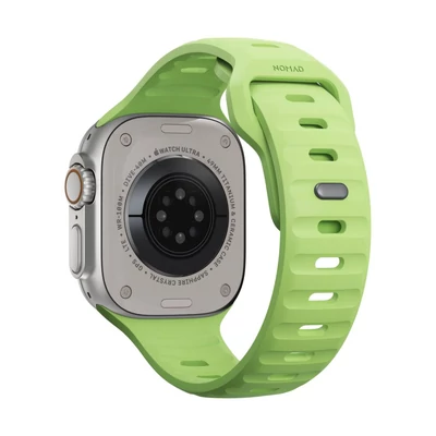 Kép 2/11 - Nomad Sport Strap Apple Watch Ultra 2/1 (49mm) 9/8/7 (45mm)/6/SE/5/4 (44mm)/3/2/1 (42mm) Glow