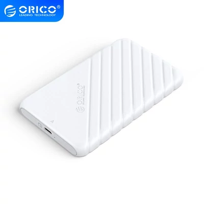 Kép 3/4 - Orico 25PW1-C3-WH-EP USB3.0 Type-C HDD/SSD Enclosure White