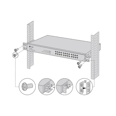 Kép 3/3 - TP-Link RackMount Kit-19