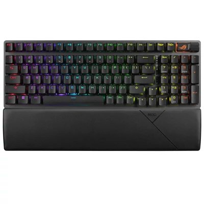 ASUS ROG Strix Scope II 96 ROG NX Snow vezeték nélküli billentyűzet