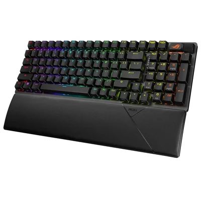 Kép 2/7 - ASUS ROG Strix Scope II 96 ROG NX Snow vezeték nélküli billentyűzet