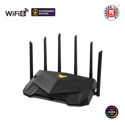 Kép 5/5 - ASUS TUF Gaming AX6000 Dual-Band WiFi 6 gaming router (TUF-AX6000)