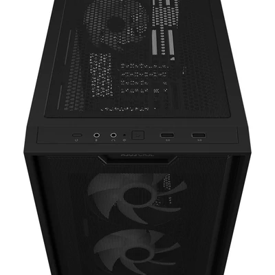 Kép 13/13 - ASUS A21 táp nélküli ablakos Micro-ATX ház fekete (90DC00H0-B19000)