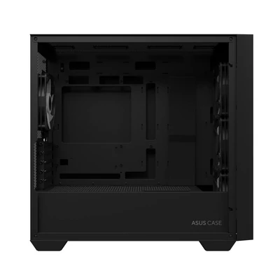 Kép 6/13 - ASUS A21 táp nélküli ablakos Micro-ATX ház fekete (90DC00H0-B19000)