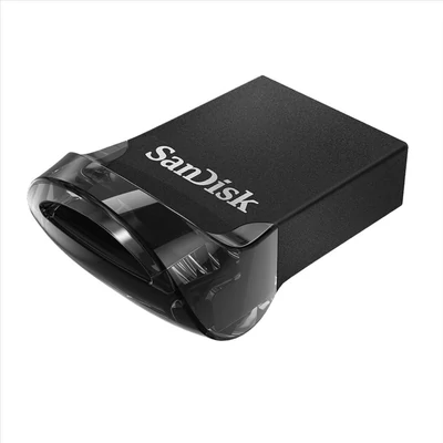 Kép 2/5 - Pen Drive 512GB USB 3.1 SanDisk Ultra Fit fekete (186479 / SDCZ430-512G-G46)