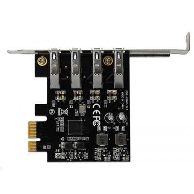 Kép 3/3 - DeLock 4x USB 3.0 bővítő kártya PCI-E (90304)