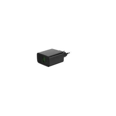 Kép 5/7 - Gembird 2-Port 20W USB fekete gyorstöltő