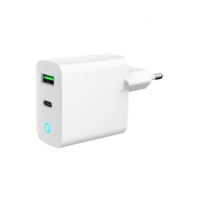 Gembird 2-Port 20W USB gyorstöltő fehér