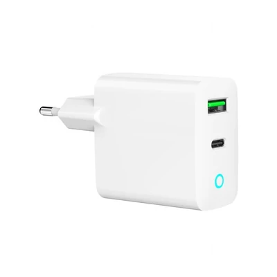 Kép 5/7 - Gembird 2-Port 20W USB gyorstöltő fehér