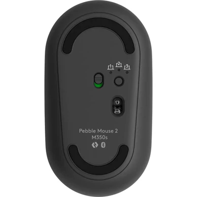 Kép 4/5 - Logitech M350s Pebble 2 vezeték nélküli bluetooth egér graphite (910-007015)