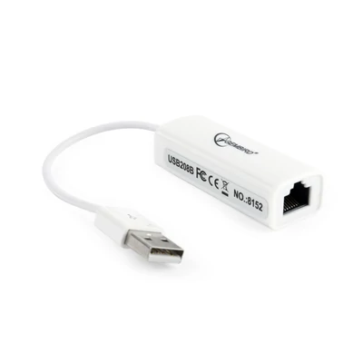 Kép 3/4 - Gembird NIC-U2-02 USB2.0 LAN adapter White